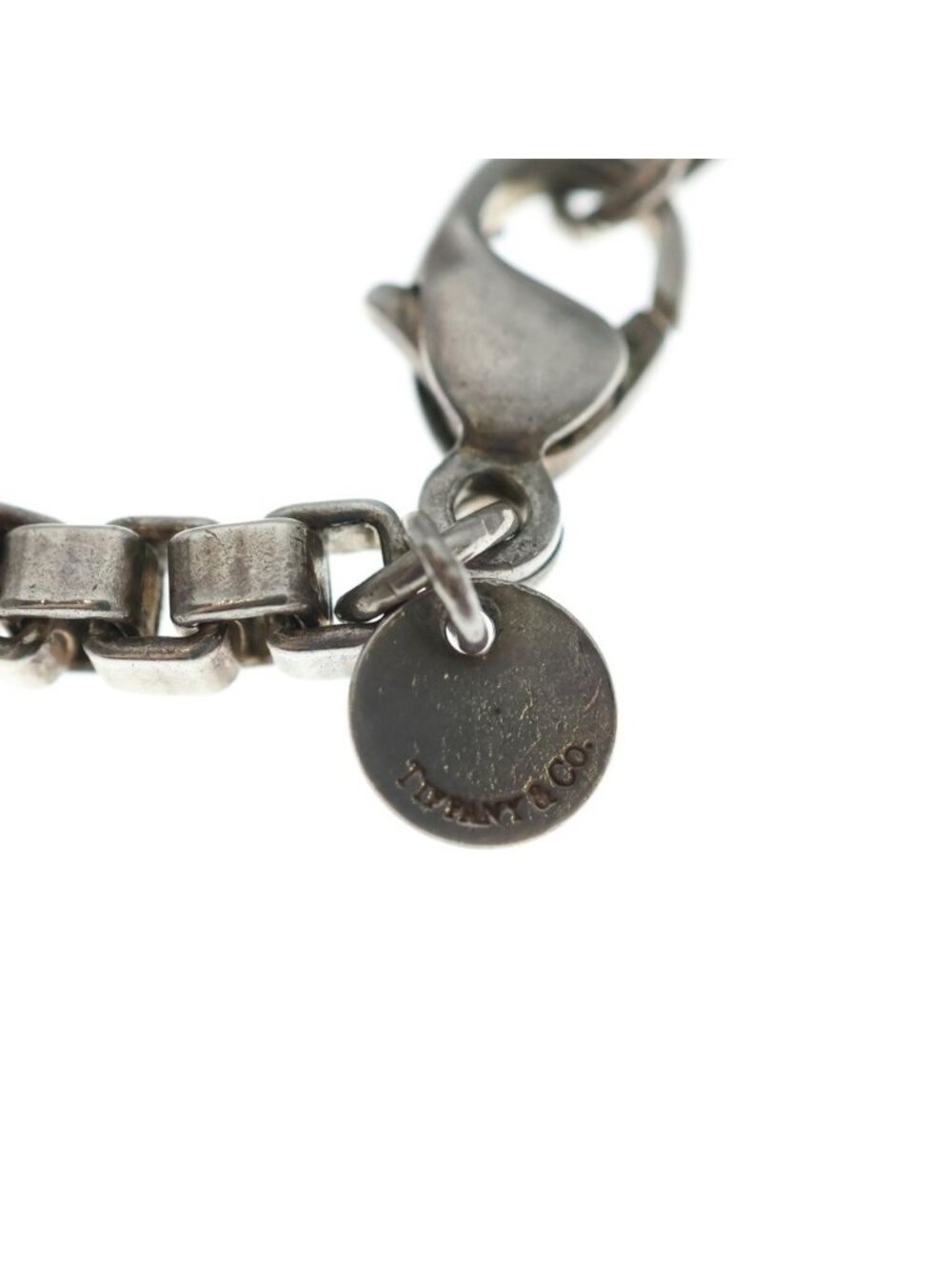 Tiffany & Co Venetian Bracelet Chain Bangle Silver - Picture 6 of 6